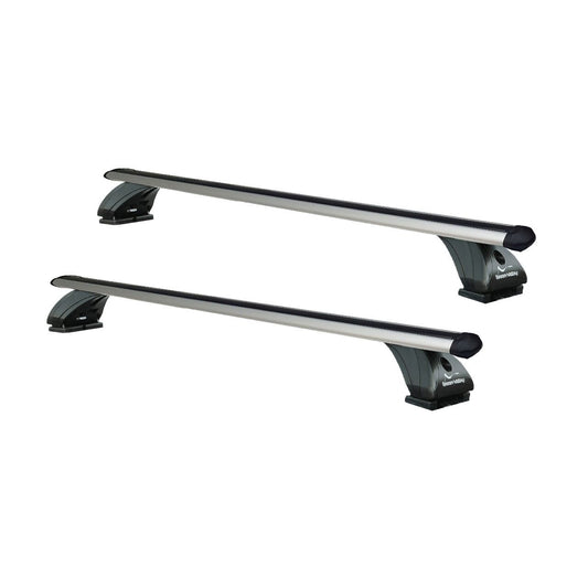 Sistem Bare transversale Green Valley ORIGINAL aluminiu pentru PEUGEOT Ranch, 3/4/5 usi Van, model 1997-2002, 2003-2008, Sistem cu prindere pe plafon normal