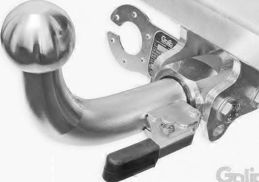 Carlig de remorcare cu sfera demontabila automat, marca Galia, pentru Dacia Logan MCV Van Estate (Combi), an fabricatie 2007 - 06/2013