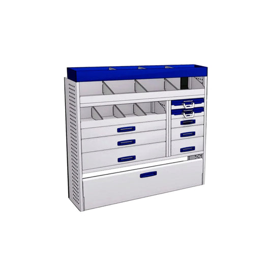 Sistem mobilier modular Provan LVNS-2003-1 pentru PEUGEOT Boxer 2006, ampatament L4 (4035 mm), inaltime H3 (2760 mm)