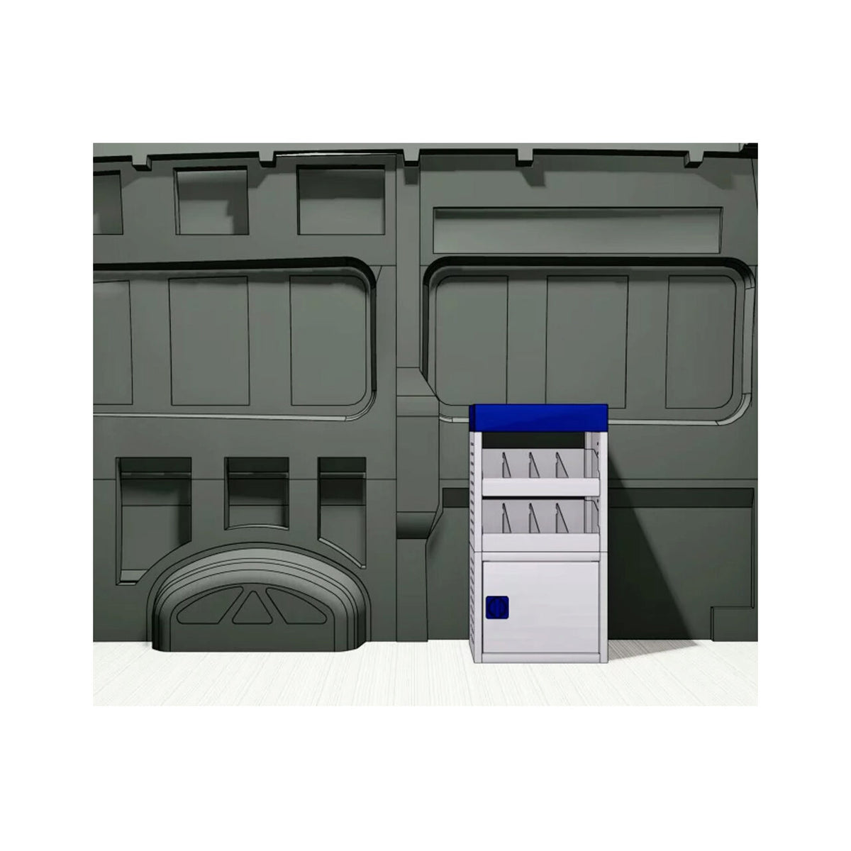 Sistem mobilier modular Provan VCPL-050-007-1 pentru DACIA Dokker 2012, ampatament L1 (2810 mm), inaltime H1 (1809 mm)