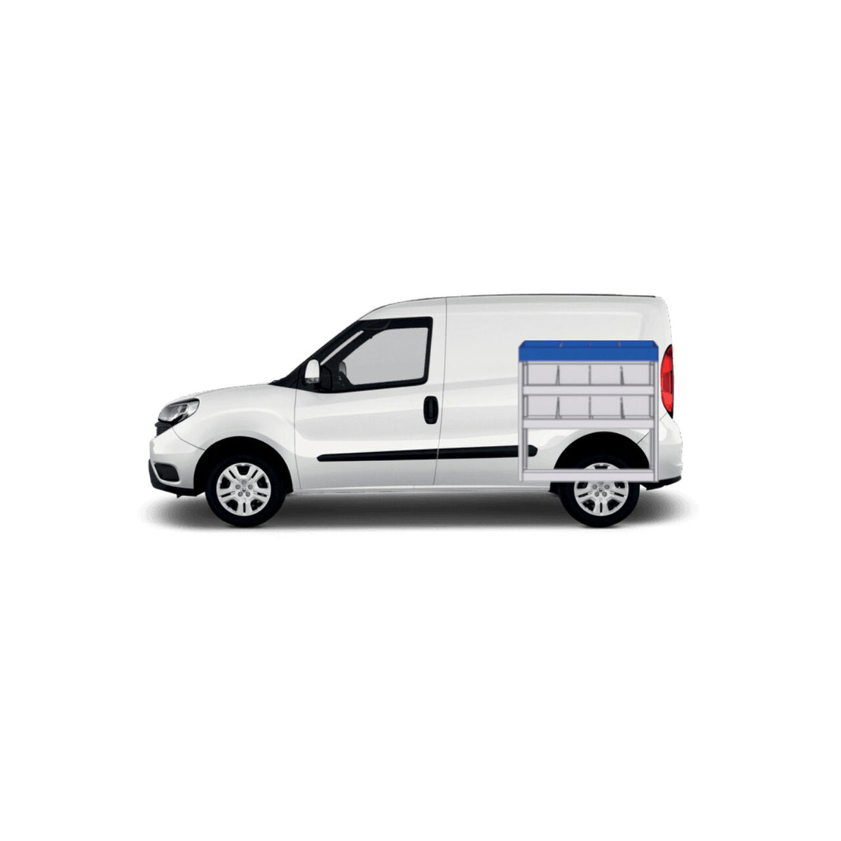 Sistem mobilier modular pe partea dreapta Provan 57-1-101-00 pentru CITROEN Berlingo 2008-2018, ampatament L1 (2728 mm), inaltime H1 (1828 mm)