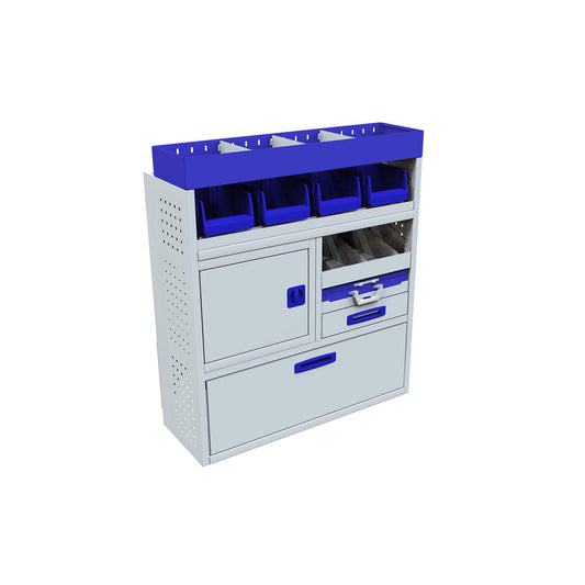 Sistem mobilier modular Provan VCPL-100-007-1 pentru PEUGEOT Partner 2008-2018, ampatament L1 (2728 mm), inaltime H1 (1828 mm)