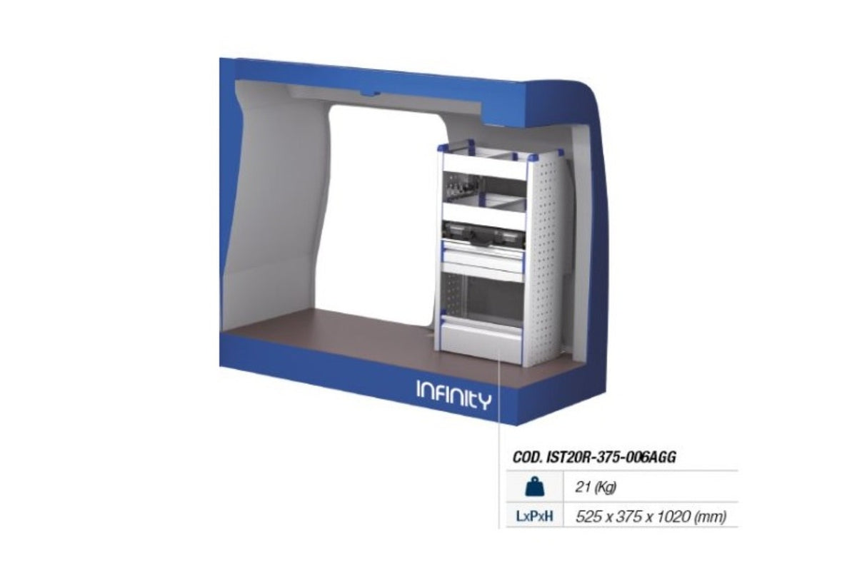 Modul standard Infinity Seria 20 IST20R-375-006AGG partea stanga (sofer)
