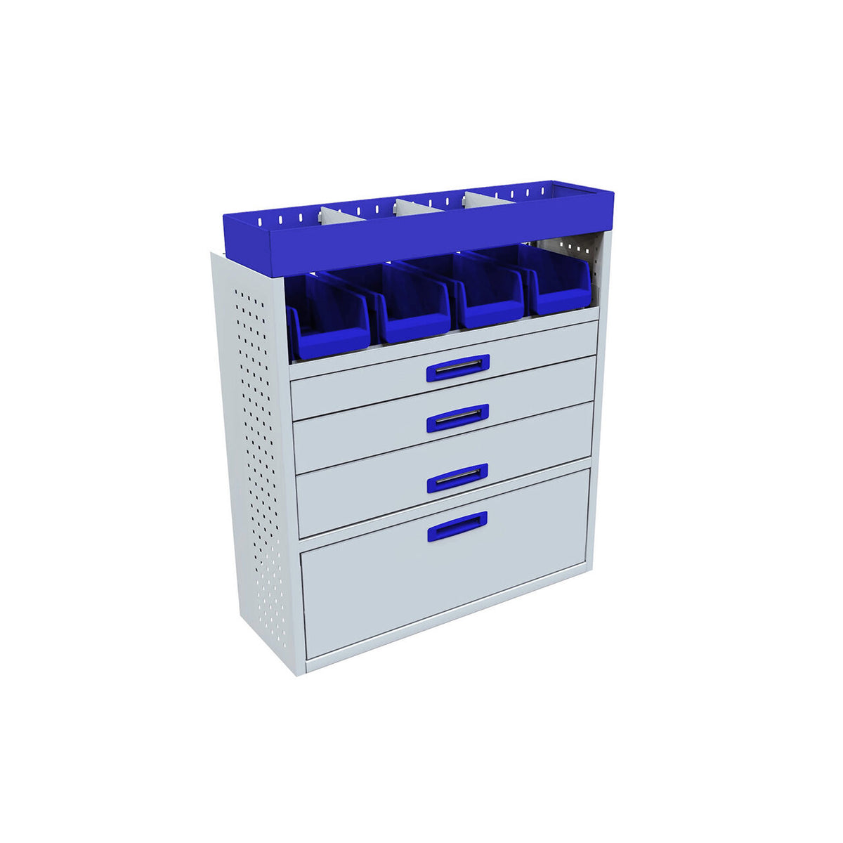 Sistem mobilier modular Provan VCPL-100-003-1 pentru FIAT Fiorino 2007, ampatament L1 (2513 mm), inaltime H1 (1721 mm)