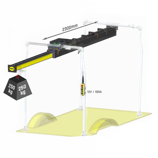 12V EasyLoad 250-2S (250kg / L:2300mm)