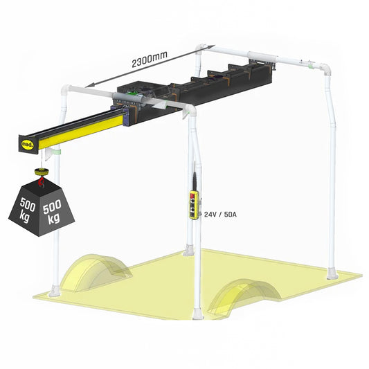 24V EasyLoad 500-2S (500kg / L:2300mm)