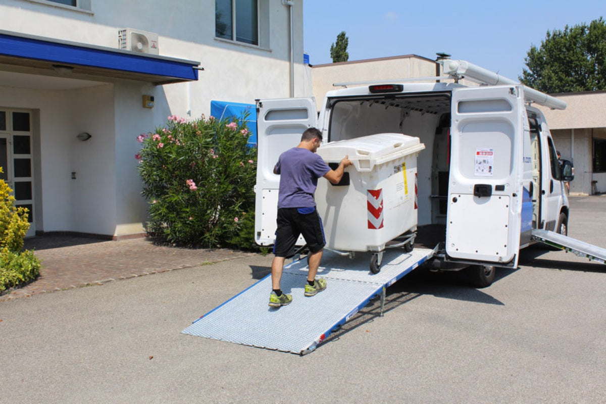 Rampa de incarcare WM PC-R, latime 100 cm, lungime 210 cm, capacitate suportata 500 kg