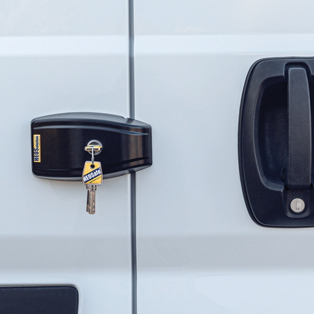 Set de 2 Incuietori antifurt HEOSafe VAN Security pentru autoutilitare - culoare Neagra