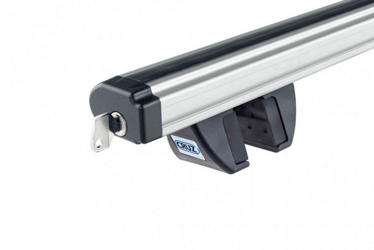 Sistem de 2 bare transversale aluminiu CRUZ 924-064 Alu Cargo R138 pentru Volkswagen Caddy Maxi (V) (2020-->) cu bare longitudinale