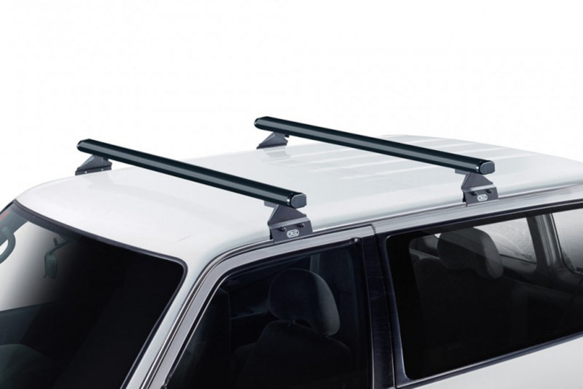 Sistem de 2 bare transversale aluminiu CRUZ 925-091 Alu Cargo Dark AF pentru Peugeot Traveller L2H1 (M/standard - 3 fixpoint) (2016-->) cu puncte fixe