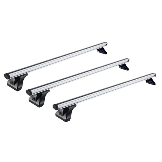 Sistem de 3 bare transversale aluminiu CRUZ 924-097 Alu Cargo AF pentru Fiat Talento L1H1 (II) (2016-->) cu puncte fixe