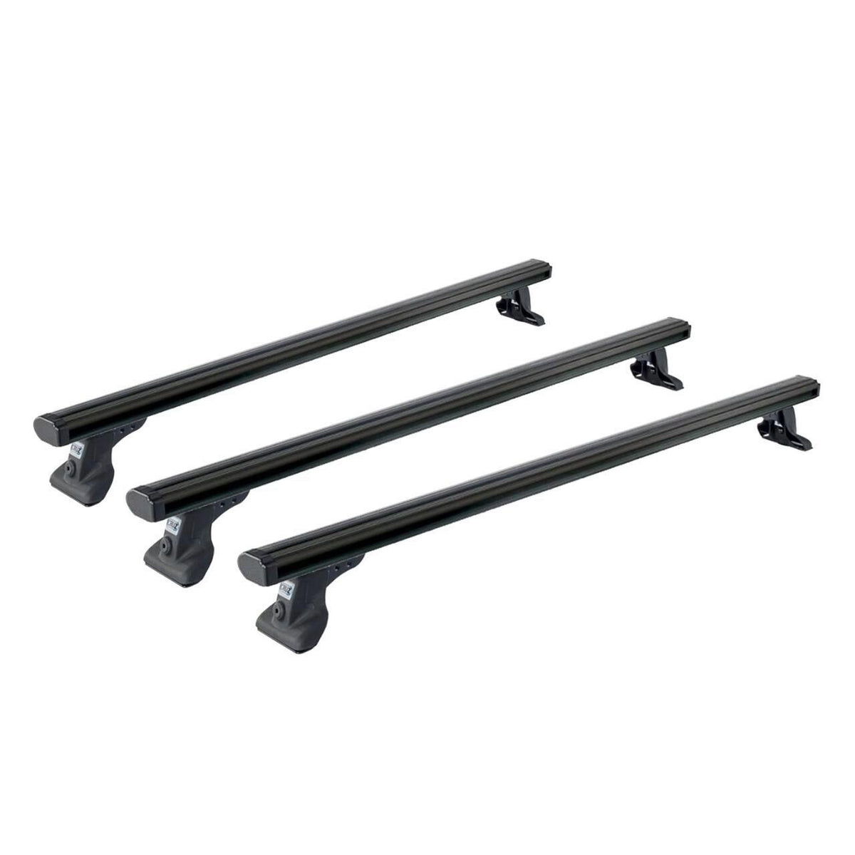 Sistem de 3 bare transversale aluminiu CRUZ 925-095 Alu Cargo Dark AF3-128 pentru Nissan e-NV200 (2014-->)