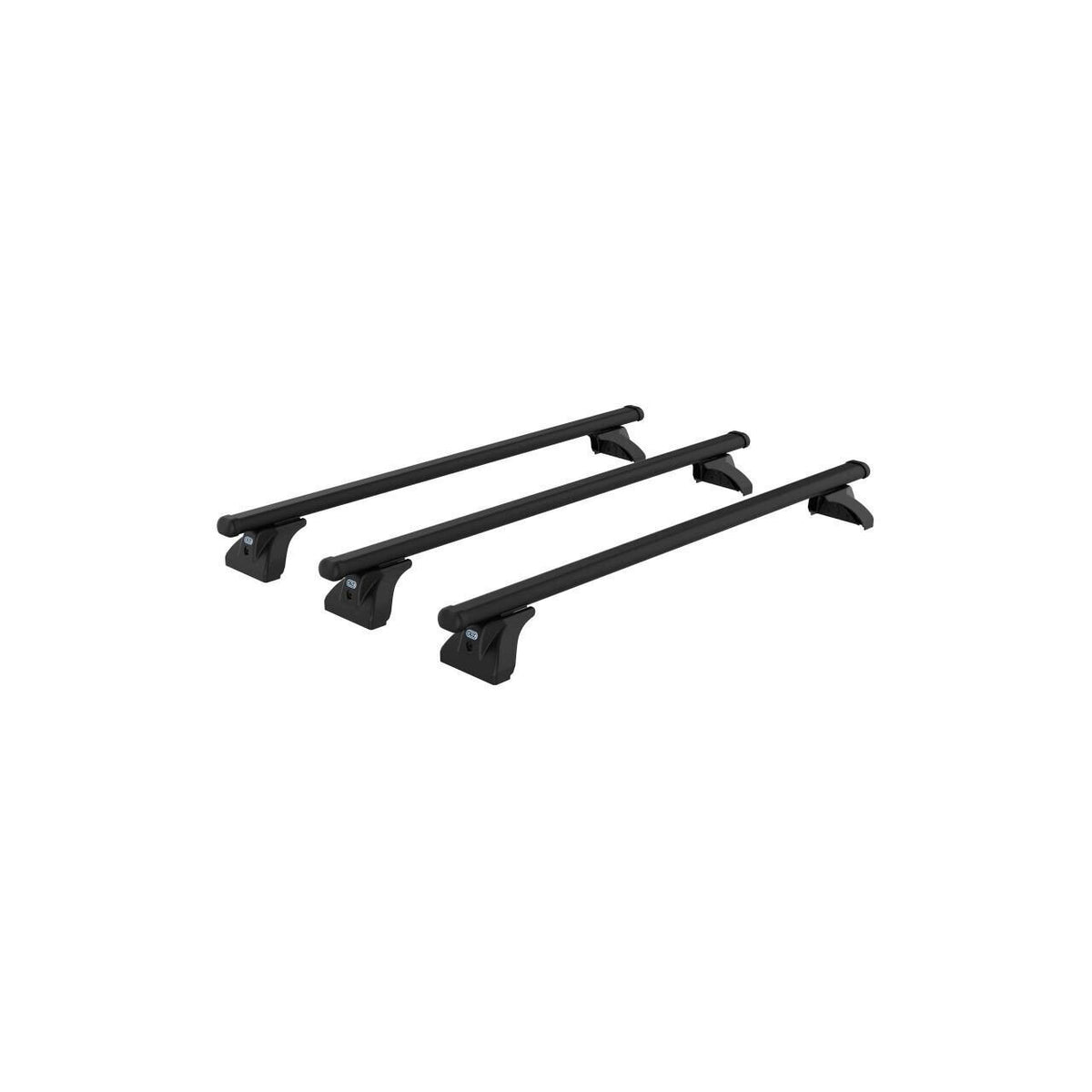 Sistem de 3 bare transversale otel CRUZ 923-068 Cargo Xpro SF3-160 pentru Iveco Daily L1H1 (III - long body) (2000-->2014) cu puncte fixe