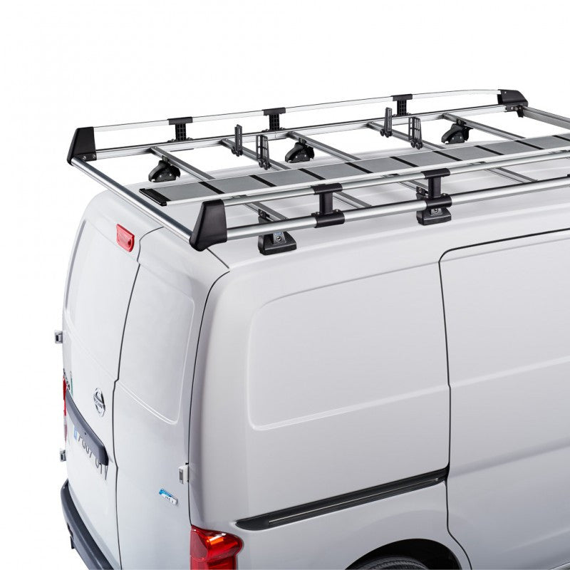 Sistem Grilaj CRUZ Evo Rack Alu module A32-140 (912-552) pentru Volkswagen Transporter T6 L2H1 (T profile) (2015-->)