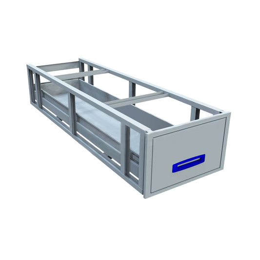 XLD-L4W2H1-1 - Cadru XLD 1526x466x310 mm - cu un sertar si 3 separatoare incluse