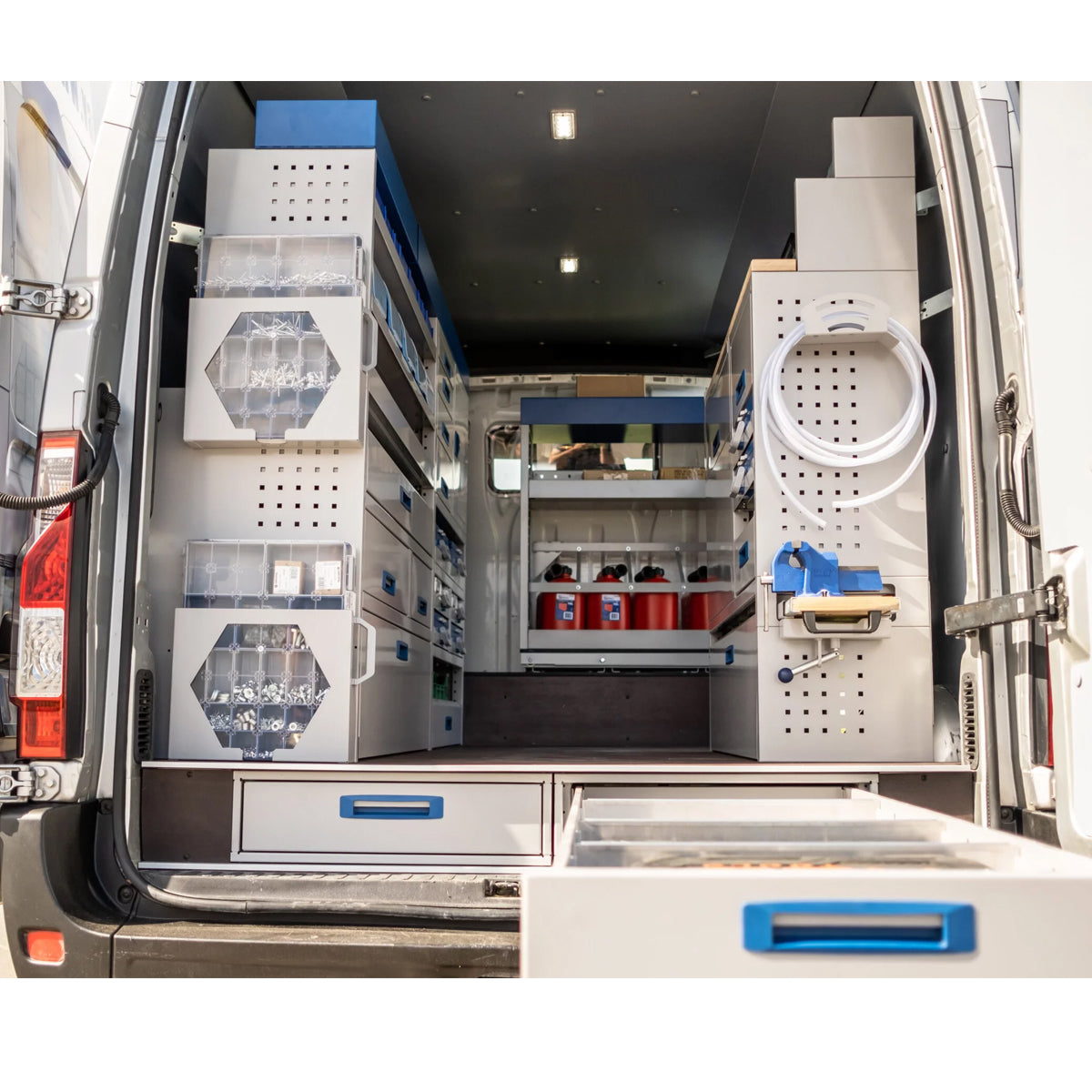 XLD-L4W2HL1-1 - Cadru XLD 1526x466x176 - cu un sertar si 3 separatoare incluse